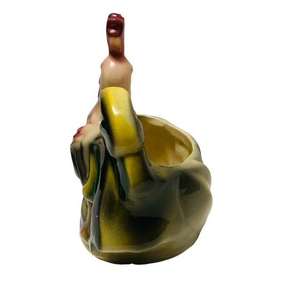 Rare Vintage Rooster Planter Farmhouse Kitchen Decor - Picture 8 of 10